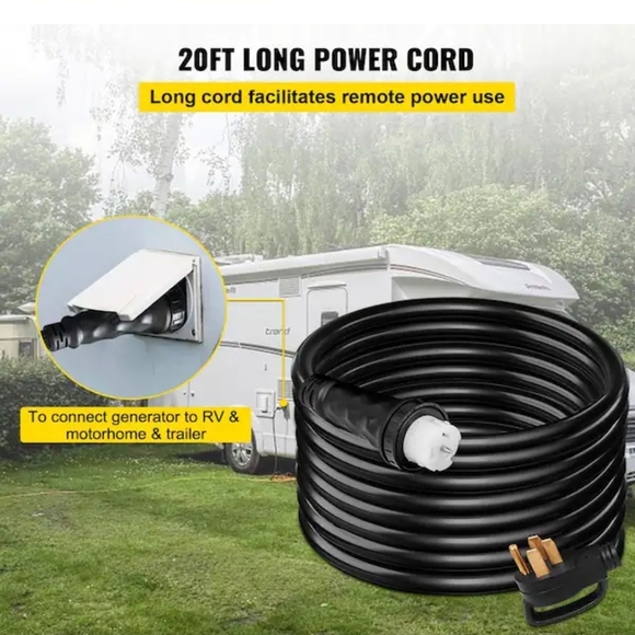 Heavy Duty Generator Plug to Rv And Motorhomes and Trailer. - Picture 3 of 8